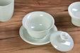 Pale Celadon Ice Jade Porcelain Gongfu Tea Set | Yunnan Sourcing Tea Shop