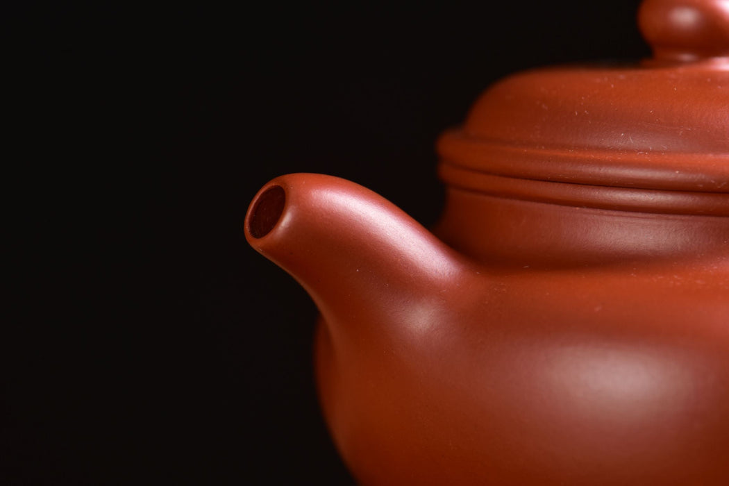 Da Hong Pao Clay "Fang Gu" Yixing Teapot 95ml | Yunnan Sourcing Tea Shop
