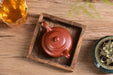 Da Hong Pao Clay "Fang Gu" Yixing Teapot 95ml | Yunnan Sourcing Tea Shop
