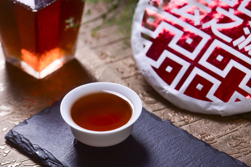 2024 Yunnan Sourcing "Dragon of Jingmai" Ripe Pu-erh Tea Cake