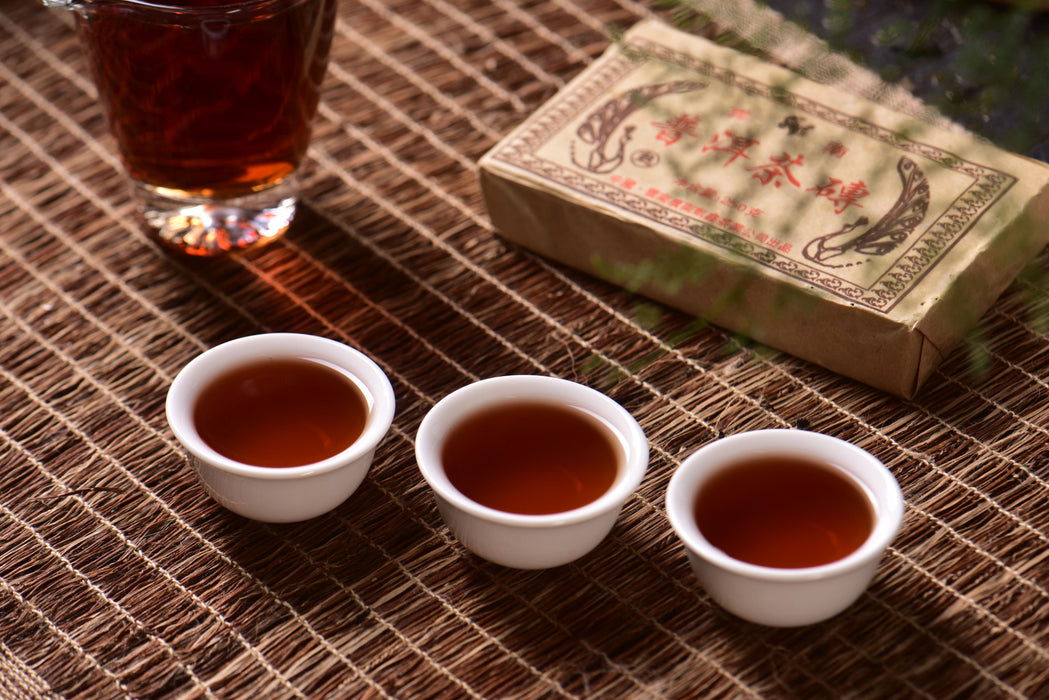2003 Yuan Shen Ripe Pu-erh Tea Brick