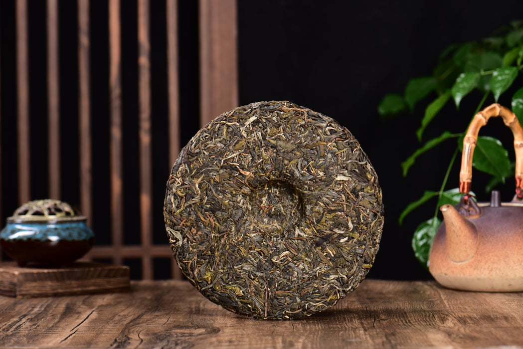 2024 Yunnan Sourcing "Jiu Tai Po" Old Arbor Raw Pu-erh Tea Cake