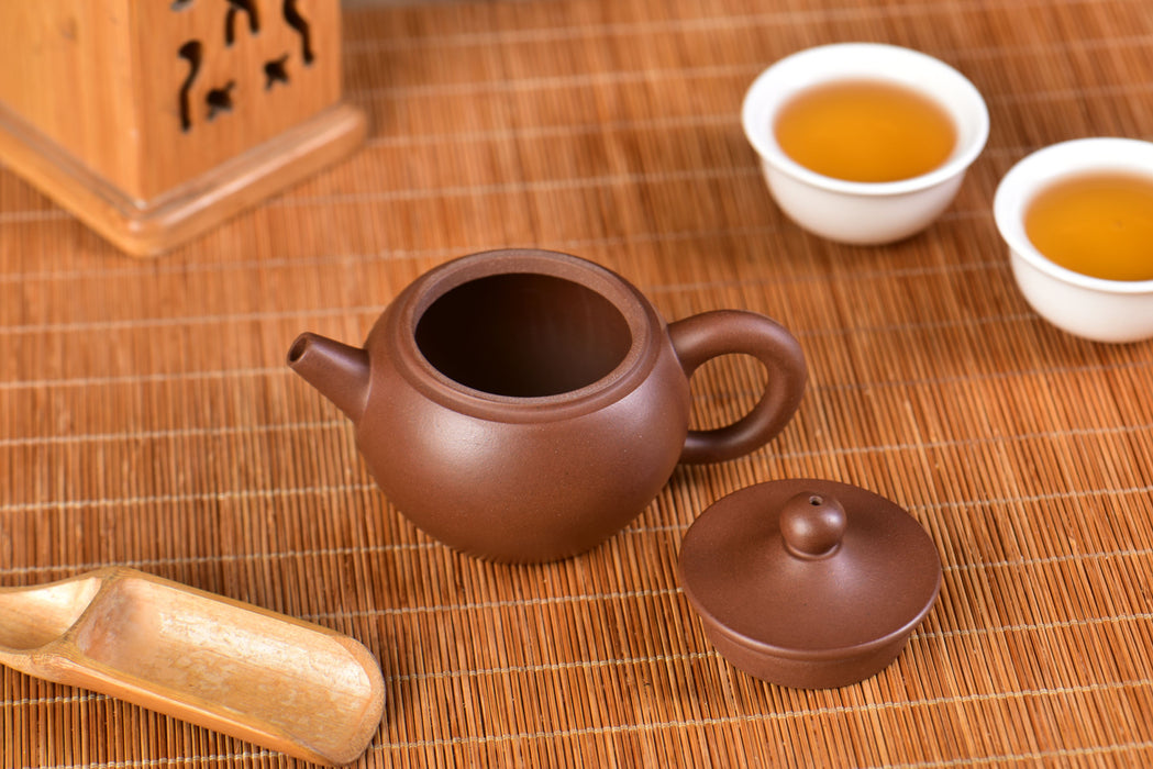 Wenge Ni "Duo Qiu" Yixing Teapot by Jin Jia Qi | Yunnan Sourcing Tea Shop