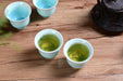 Ice-Blue Snowflake Crystalline Glazed Porcelain Tea Cup | Yunnan Sourcing Tea Shop
