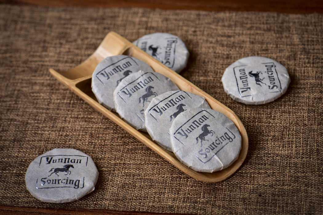 2026 Yunnan Sourcing "Silver Horse" White Tea Mini Cakes
