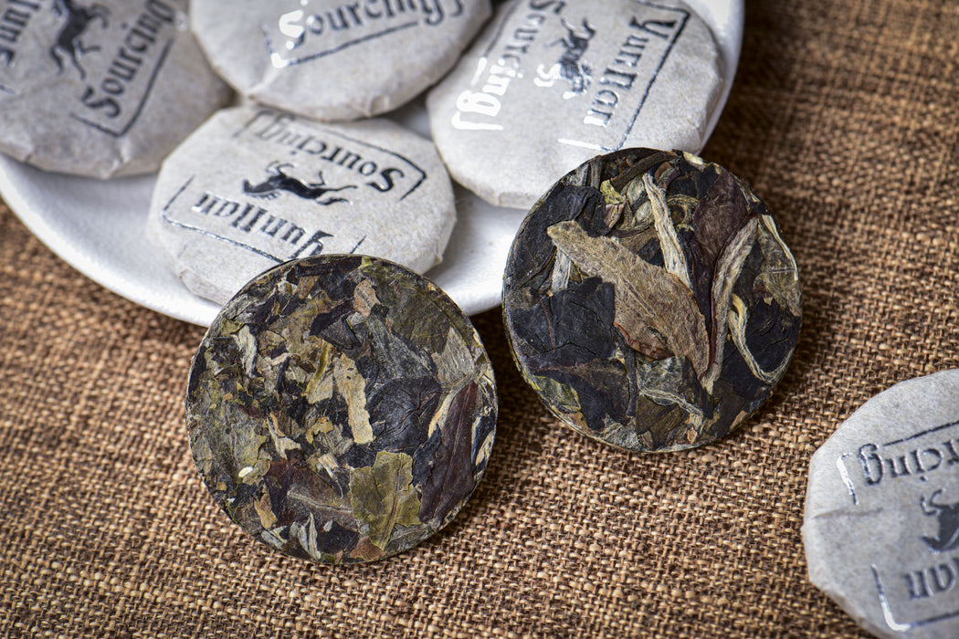2026 Yunnan Sourcing "Silver Horse" White Tea Mini Cakes