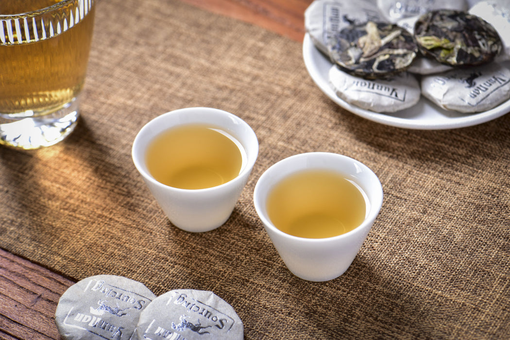 2026 Yunnan Sourcing "Silver Horse" White Tea Mini Cakes