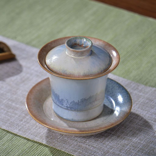 “Dawn Mist” Jingdezhen Wood-Fired Porcelain Gaiwan | Yunnan Sourcing Tea Shop