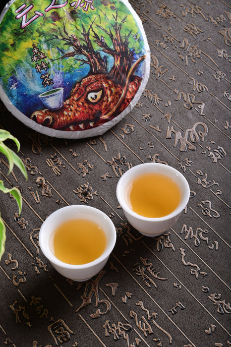 2024 Yunnan Sourcing "Forest Tea" Raw Pu-erh Tea Cake