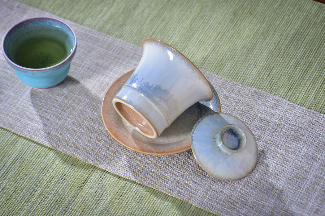“Dawn Mist” Jingdezhen Wood-Fired Porcelain Gaiwan | Yunnan Sourcing Tea Shop