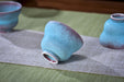 “Turquoise Ember” Jingdezhen Wood-Fired Porcelain Tea Cups | Yunnan Sourcing Tea Shop