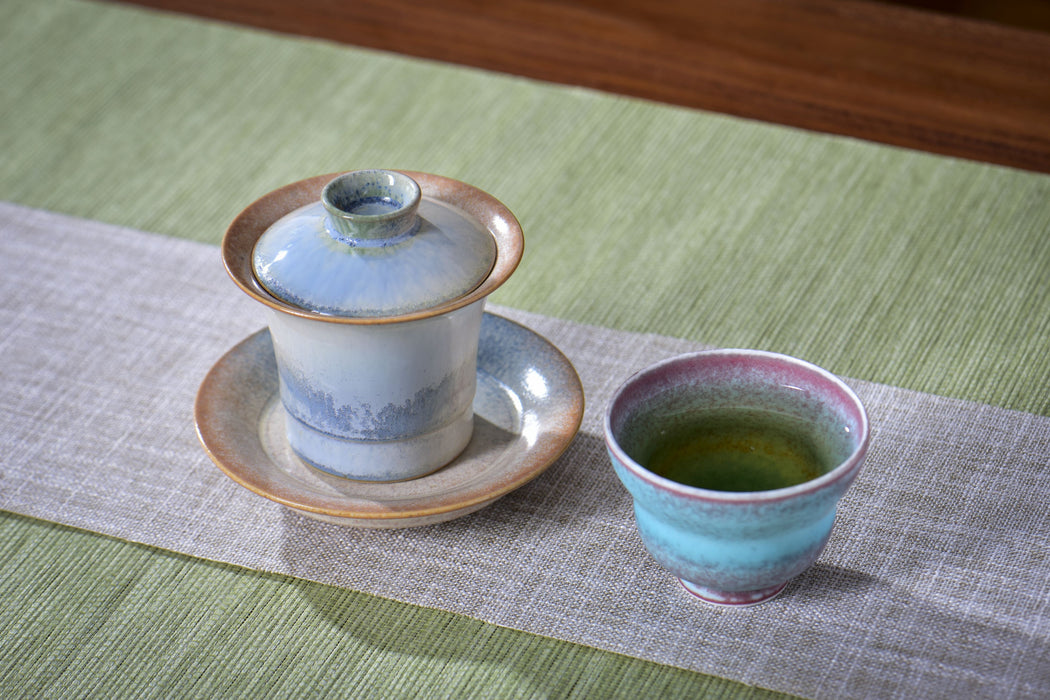“Dawn Mist” Jingdezhen Wood-Fired Porcelain Gaiwan | Yunnan Sourcing Tea Shop