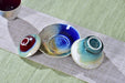 "Crimson Pool" Multi-Color Wood-Fired Kiln Glaze Gaiwan and Cups | Yunnan Sourcing Tea Shop