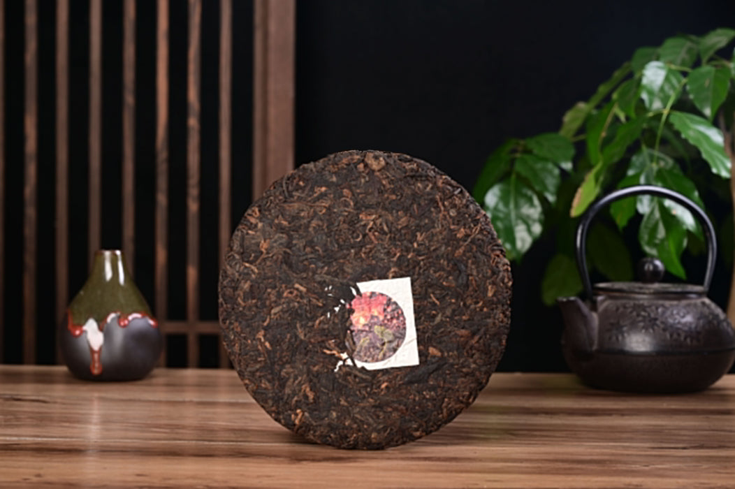 2025 Yunnan Sourcing "Bu Lang Snake" Ripe Pu-erh Tea Cake | Yunnan Sourcing Tea Shop