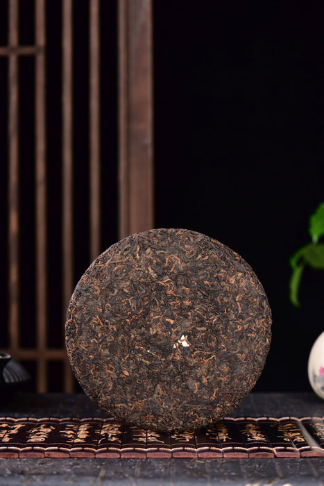 2024 Yunnan Sourcing "Zhang Jia San Dui" Ripe Pu-erh Tea Cake