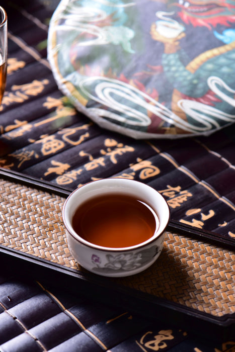 2024 Yunnan Sourcing "Zhang Jia San Dui" Ripe Pu-erh Tea Cake