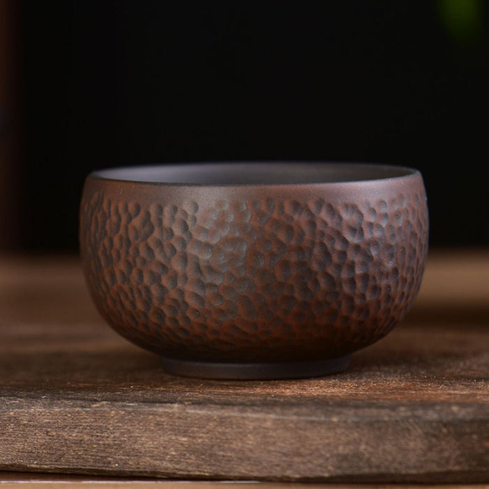 Jian Shui Clay "Dimple" Dragon Kiln Style Cup | Yunnan Sourcing Tea Shop