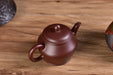 Purple Zhu Ni "Pear-Shaped" Yixing Teapot by Jin Jia Qi | Yunnan Sourcing Tea Shop