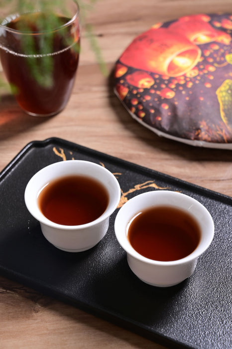 2025 Yunnan Sourcing "Bu Lang Snake" Ripe Pu-erh Tea Cake | Yunnan Sourcing Tea Shop