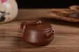 Wenge Ni "Flat Round" Yixing Teapot by Jin Jia Qi | Yunnan Sourcing Tea Shop