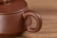 Wenge Ni "Flat Round" Yixing Teapot by Jin Jia Qi | Yunnan Sourcing Tea Shop