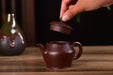Purple Zhu Ni "Pear-Shaped" Yixing Teapot by Jin Jia Qi | Yunnan Sourcing Tea Shop