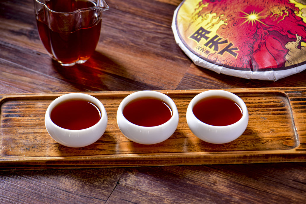 2026 Yunnan Sourcing "Peerless" Ripe Pu-erh Tea Cake | Yunnan Sourcing Tea Shop