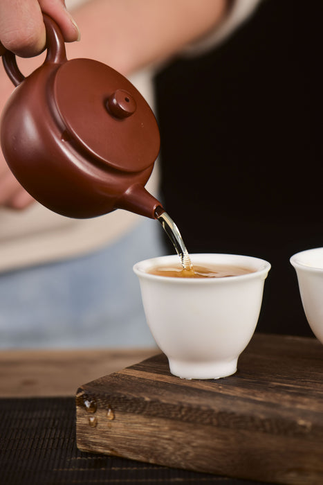 Da Hong Pao Clay "Gu Yuan" Yixing Teapot * 80ml