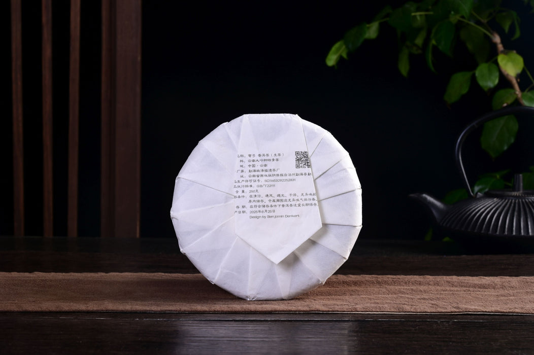 2025 Yunnan Sourcing "Wan Gong Village" Wild Arbor Raw Pu-erh Tea Cake | Yunnan Sourcing Tea Shop