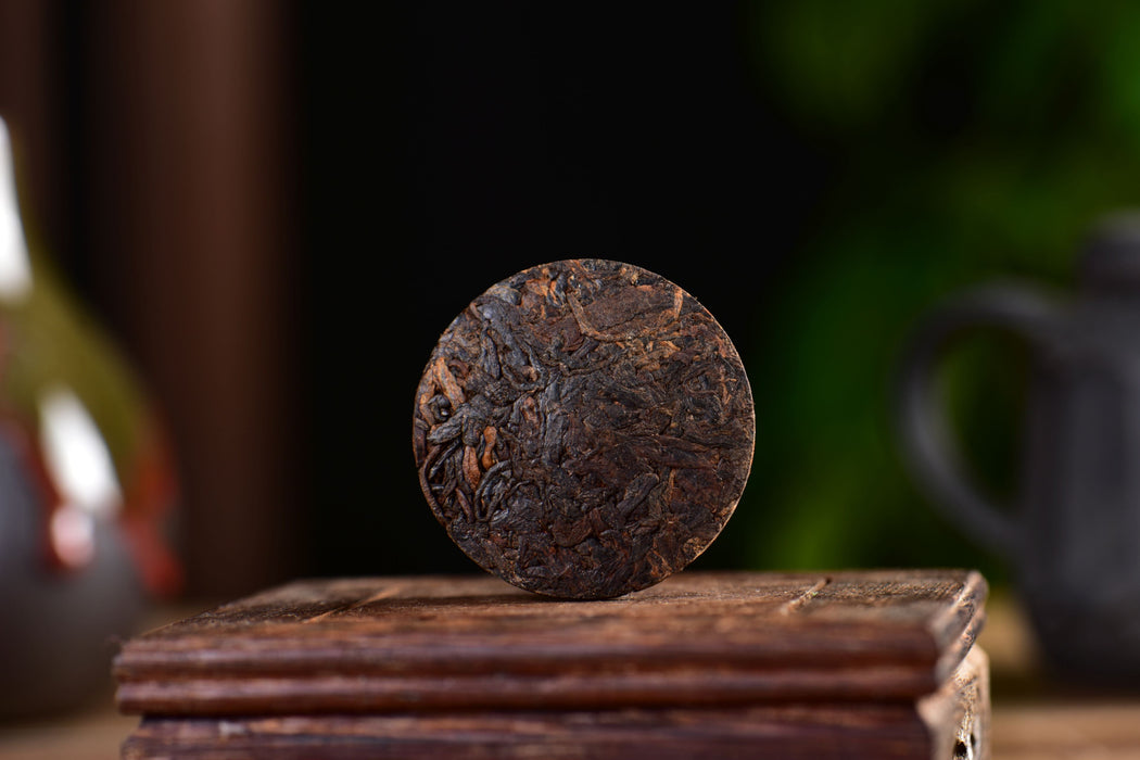 2026 Yunnan Sourcing "Year of the Horse" Ripe Pu-erh Tea Mini Cake | Yunnan Sourcing Tea Shop