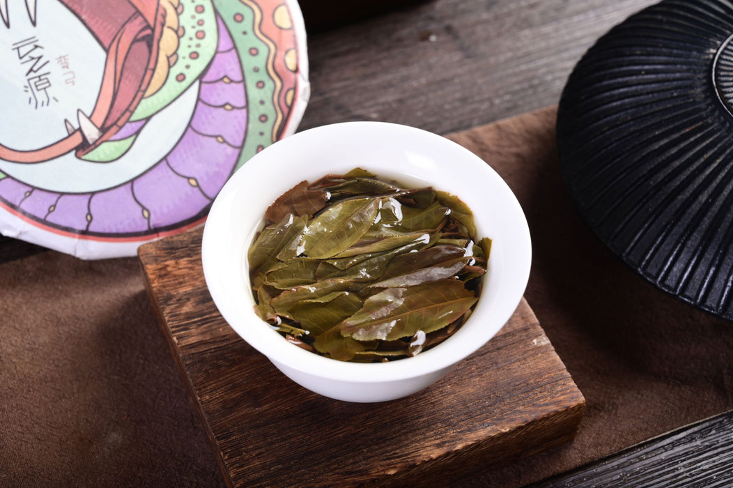 2025 Yunnan Sourcing "Wan Gong Village" Wild Arbor Raw Pu-erh Tea Cake | Yunnan Sourcing Tea Shop