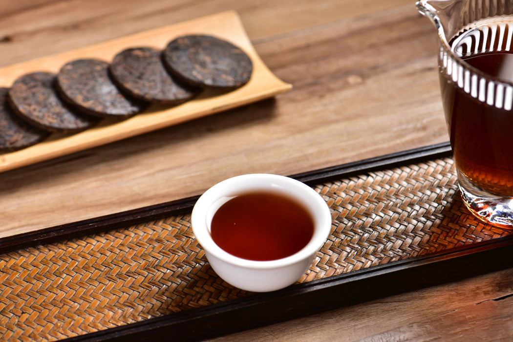 2026 Yunnan Sourcing "Year of the Horse" Ripe Pu-erh Tea Mini Cake | Yunnan Sourcing Tea Shop
