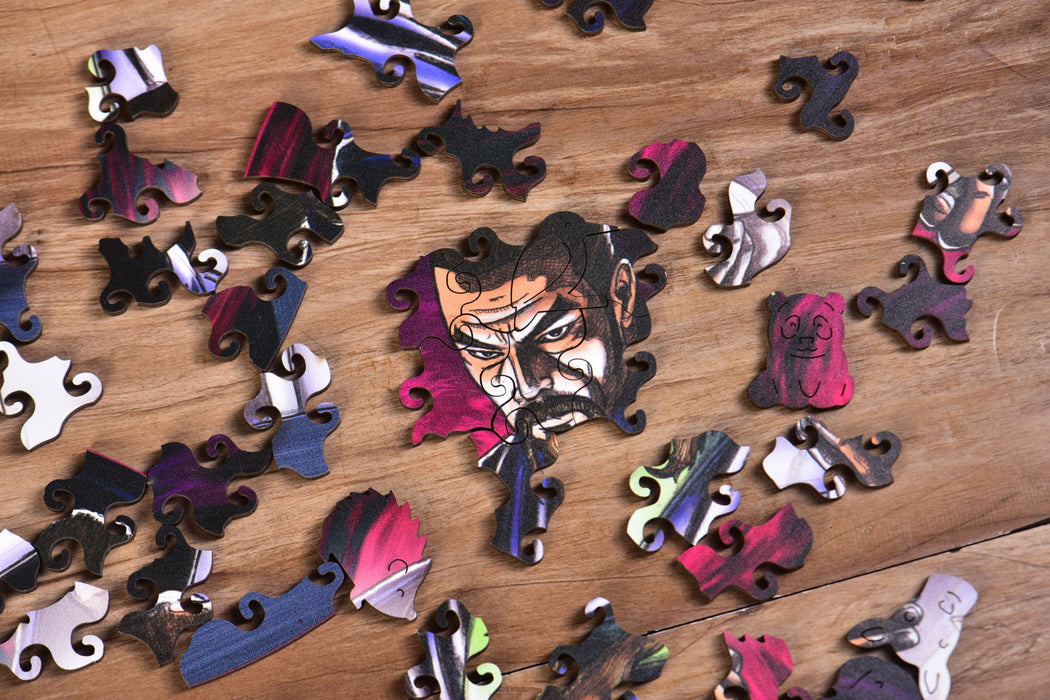 2025 Purple Voodoo Wooden Jigsaw Puzzle | Yunnan Sourcing Tea Shop