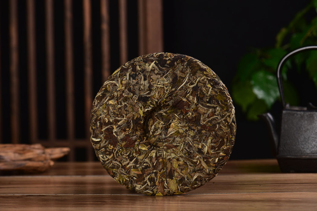 2025 Yunnan Sourcing "Mengku Gu Shu Bai Cha" White Tea Cake | Yunnan Sourcing Tea Shop