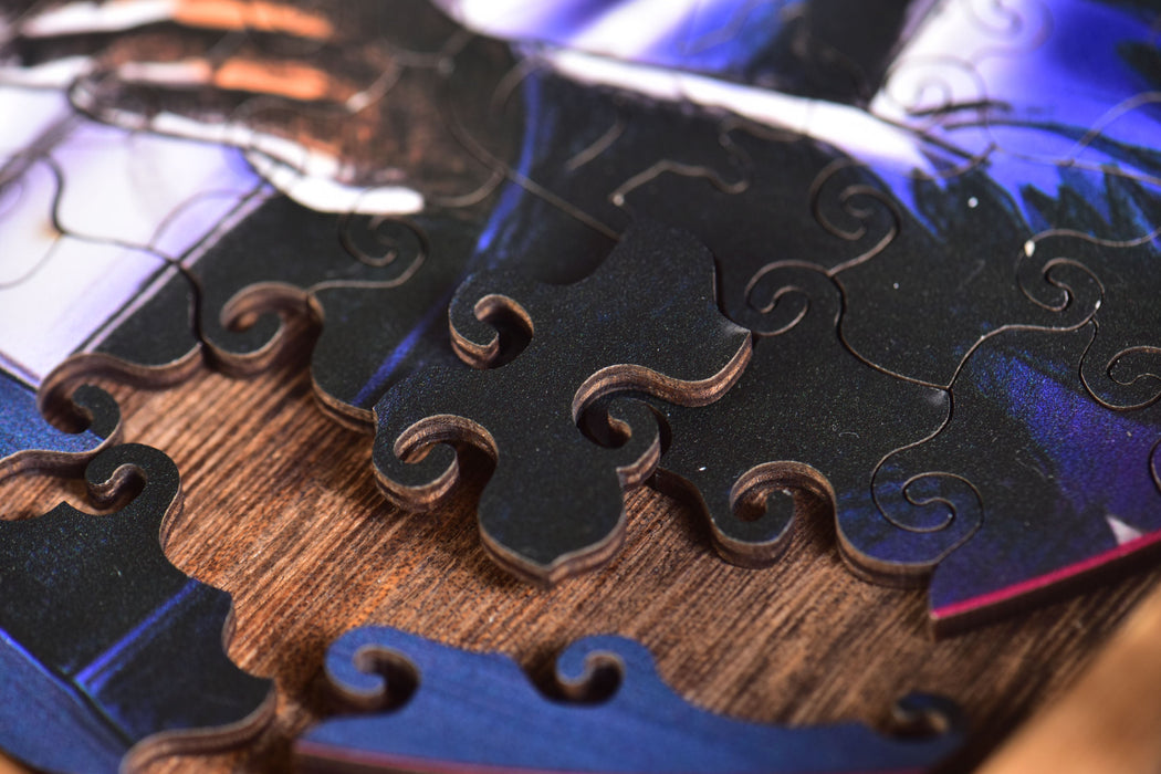 2025 Purple Voodoo Wooden Jigsaw Puzzle | Yunnan Sourcing Tea Shop
