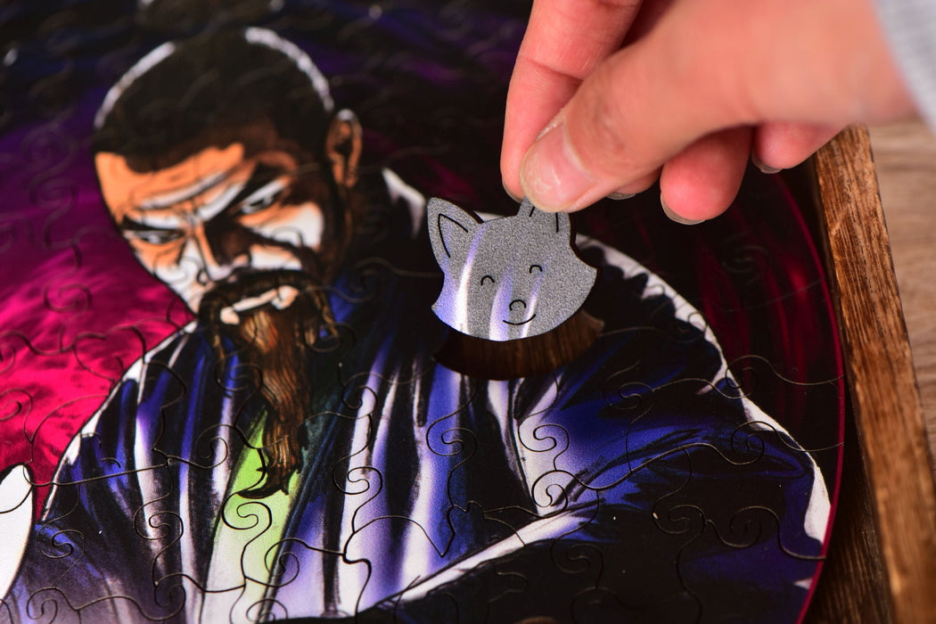 2025 Purple Voodoo Wooden Jigsaw Puzzle | Yunnan Sourcing Tea Shop