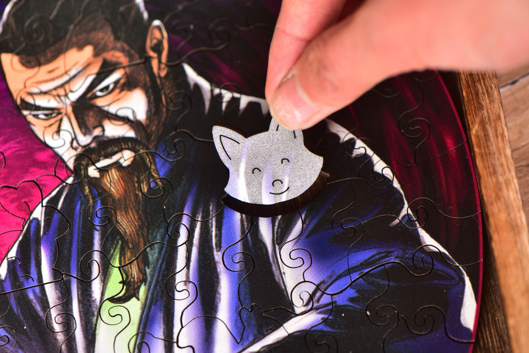 2025 Purple Voodoo Wooden Jigsaw Puzzle | Yunnan Sourcing Tea Shop