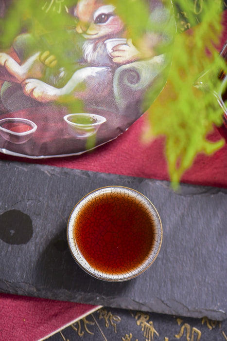2023 Yunnan Sourcing "Sanctuary" Ripe Pu-erh Tea Cake