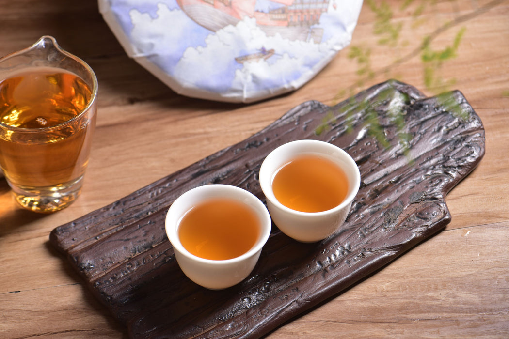 2025 Yunnan Sourcing "Mengku Gu Shu Bai Cha" White Tea Cake | Yunnan Sourcing Tea Shop