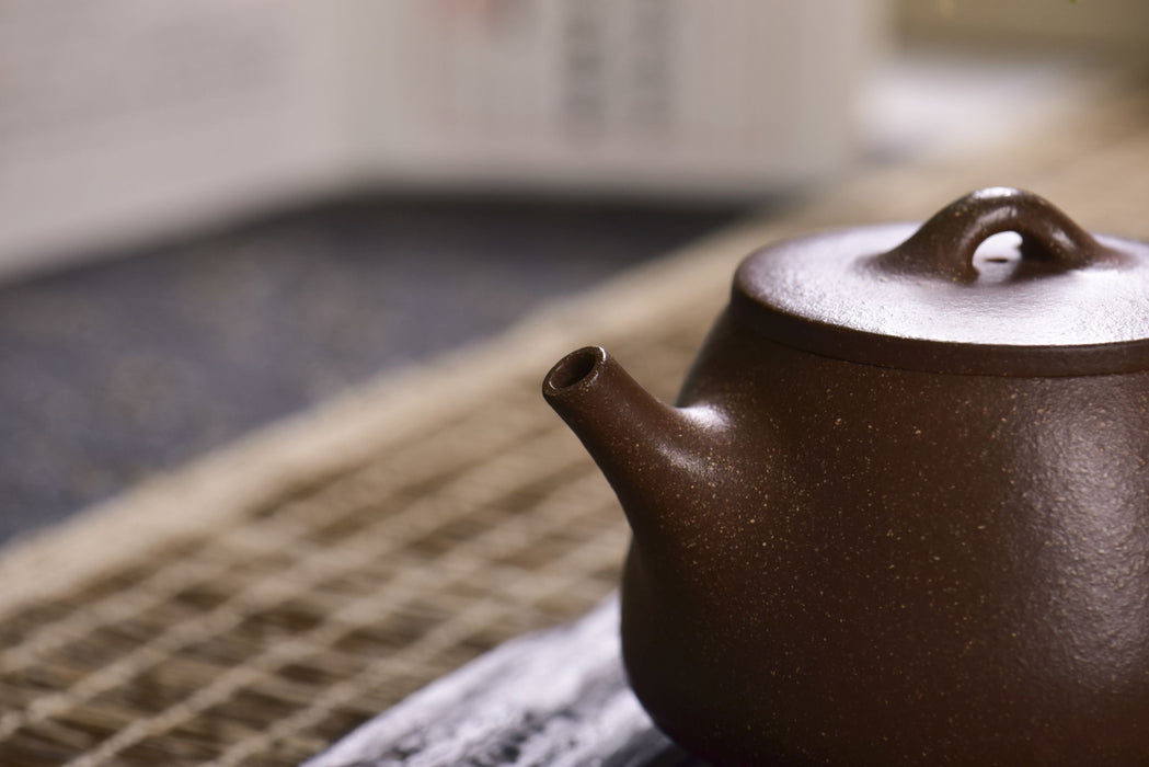 Wood Kiln Duan Ni Clay "Gao Shi PIao" Teapot by Zhao Li Hua