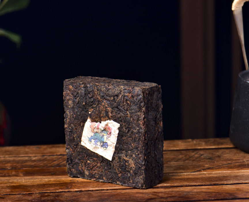 2026 Yunnan Sourcing "Horse Lao Cha Tou Brick" Ripe Pu-erh Tea