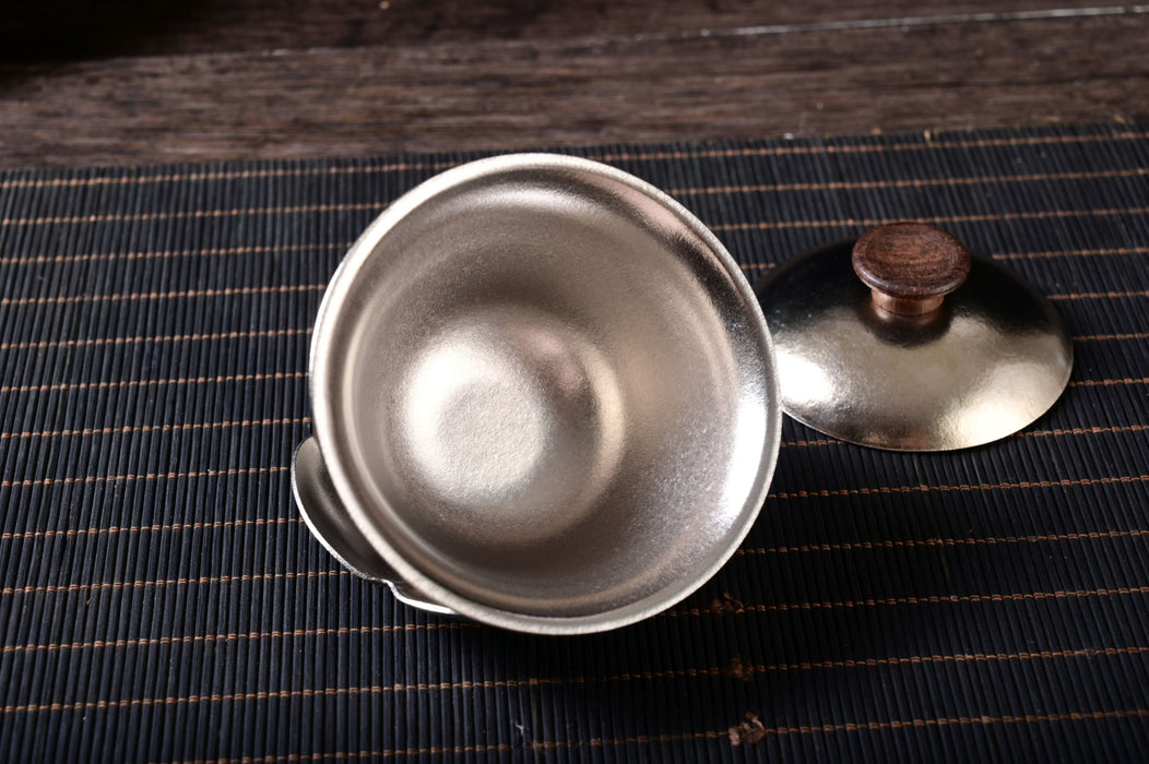 Titanium Double-Walled Gaiwan for Gong Fu Tea Brewing | Yunnan Sourcing Tea Shop