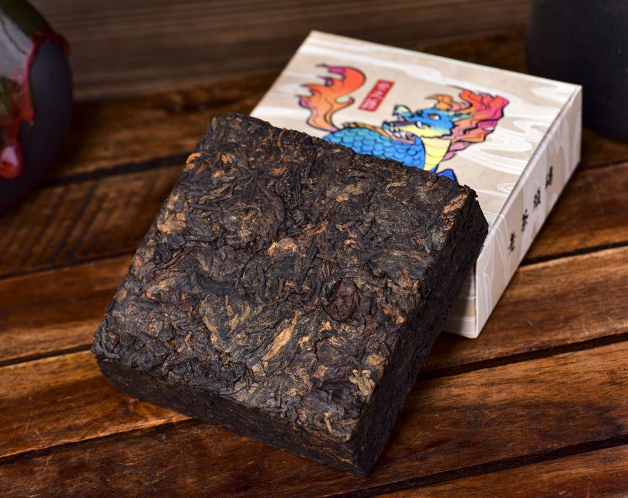 2026 Yunnan Sourcing "Horse Lao Cha Tou Brick" Ripe Pu-erh Tea