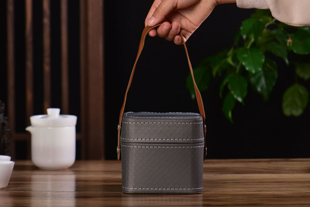 Ice Jade Porcelain Easy Gaiwan and Cups Tea Set | Yunnan Sourcing Tea Shop