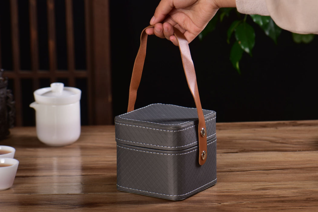 Ice Jade Porcelain Easy Gaiwan and Cups Tea Set | Yunnan Sourcing Tea Shop