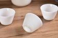 Ice Jade Porcelain Easy Gaiwan and Cups Tea Set | Yunnan Sourcing Tea Shop