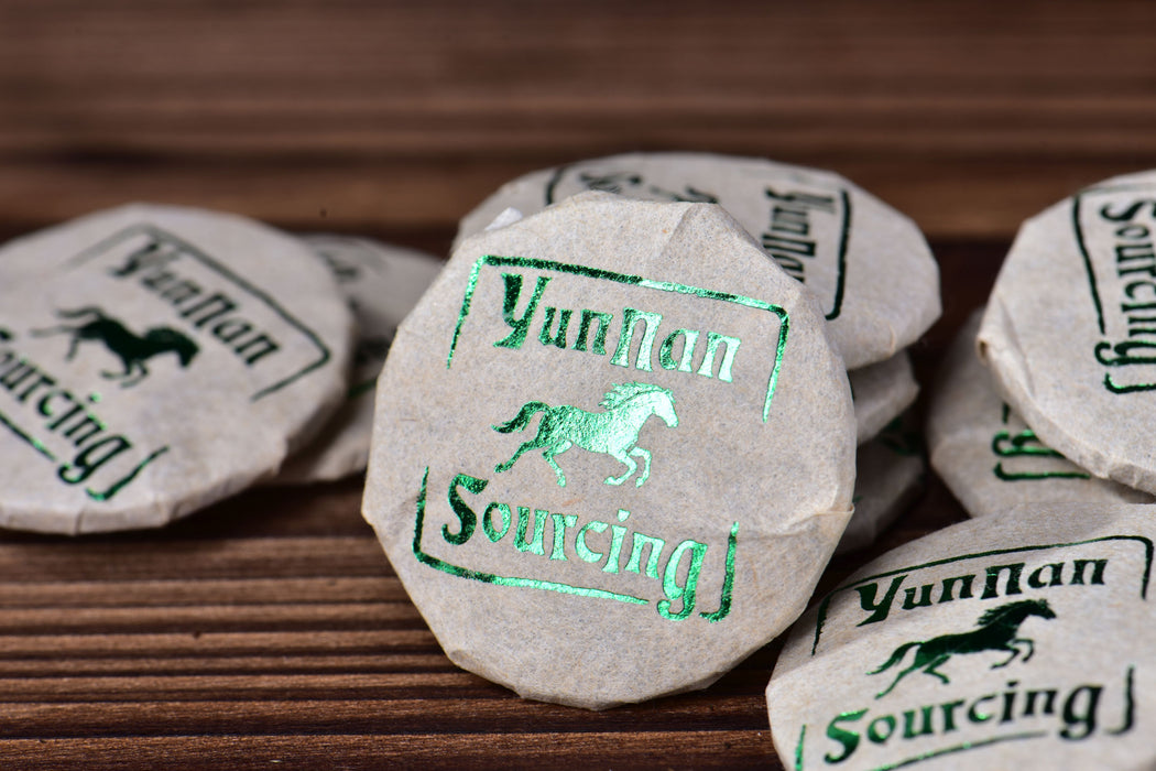 2026 Yunnan Sourcing "Emerald Horse" Raw Pu-erh Tea Mini Cakes