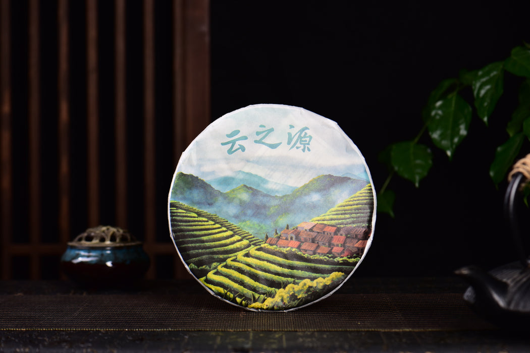 2024 Yunnan Sourcing "Spring Morning" Raw Pu-erh Tea Cake