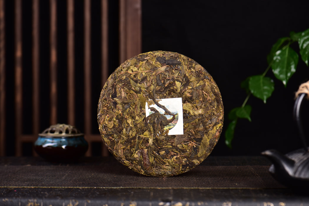 2024 Yunnan Sourcing "Spring Morning" Raw Pu-erh Tea Cake