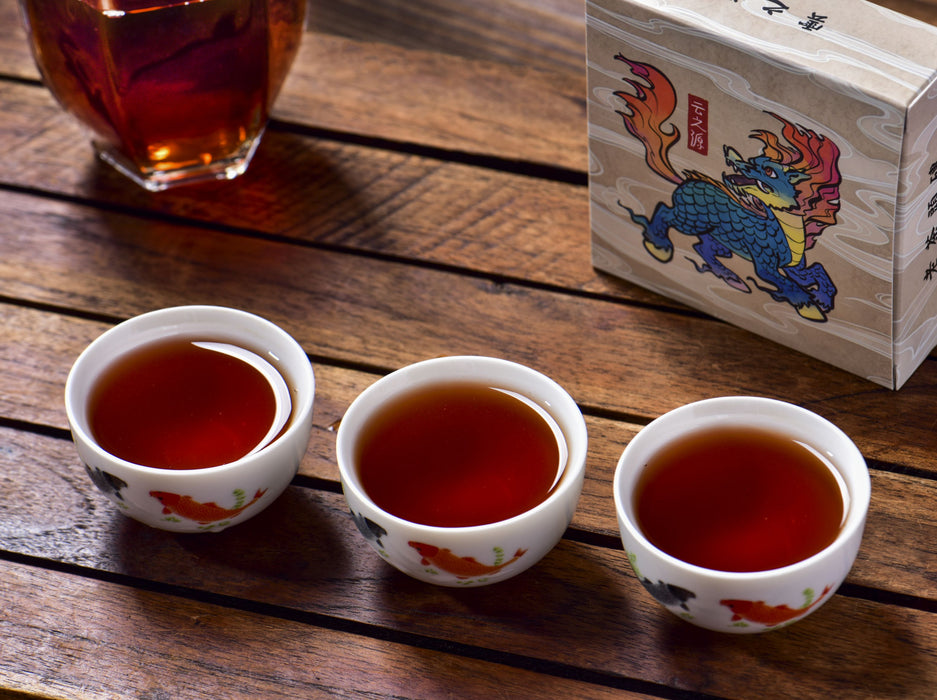 2026 Yunnan Sourcing "Horse Lao Cha Tou Brick" Ripe Pu-erh Tea
